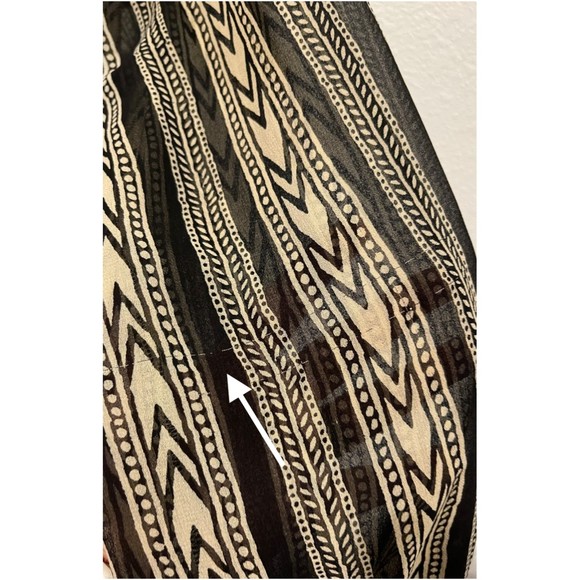 FREE PEOPLE Bohemian Sheer Beaded Long Sleeve Blouse - Picture 10 of 13